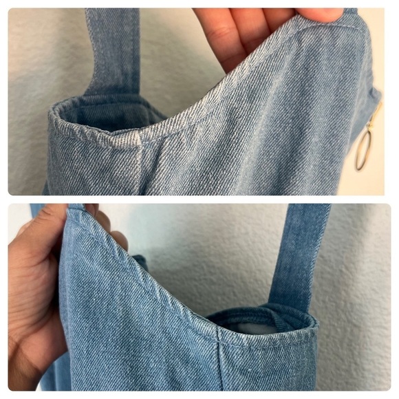 Denim Blue Jumpsuit - Picture 3 of 14